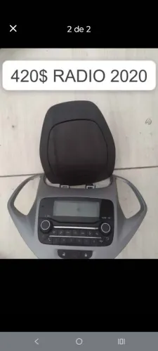 Vendo rádio original Ford 2020 novo pouco tempo de uso serve para Ford Ka e EcoSport