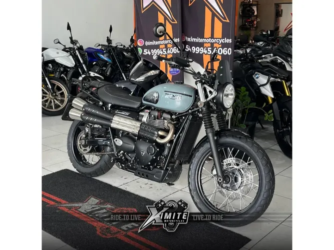 STREET SCRAMBLER 900CC CINZA 2022/2022