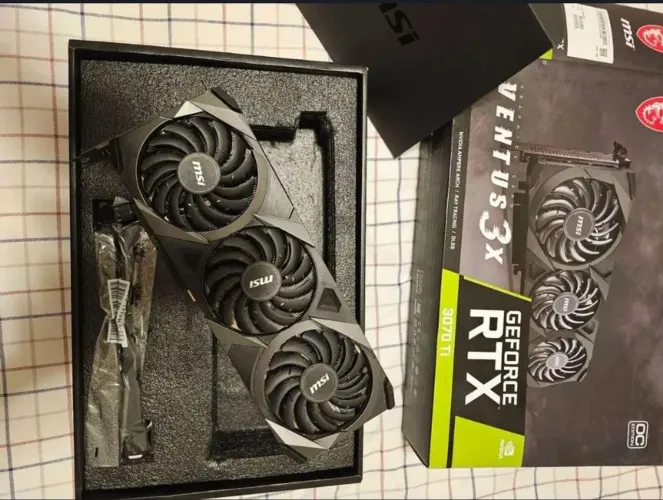 Rtx 3070 ti OC msi  aceito cartão  cuida!