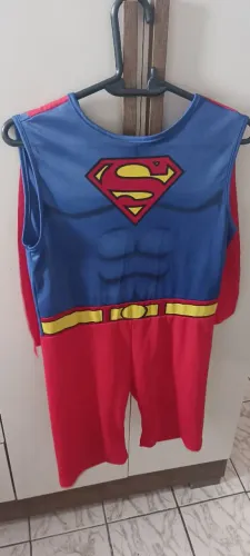 Fantasia Superman tamanho G