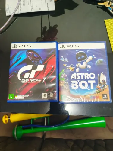 VENDO JOGOS PS5 GRAN TURISMO 7 E ASTRO BOT