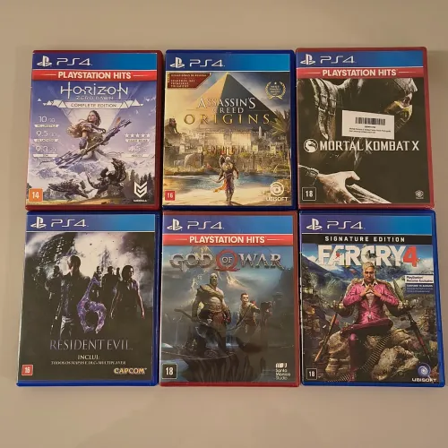 VENDO LOTE JOGOS PS4