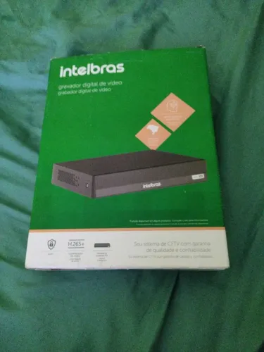 DVR 4 canais Intelbras novo na caixa