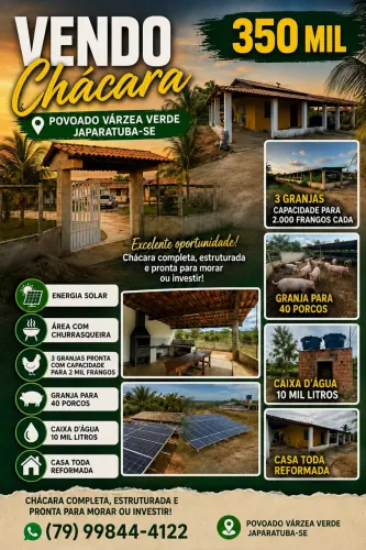 Chácara a venda 