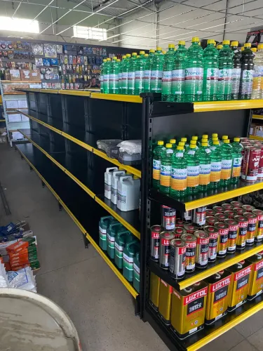 Gôndolas novas de aço pronta entrega