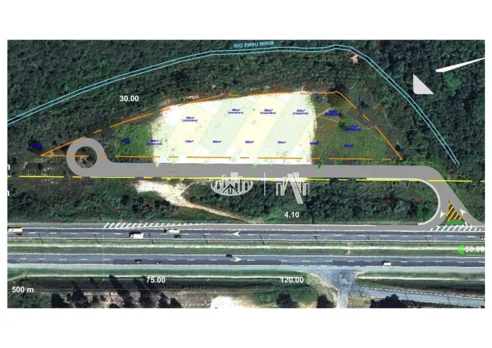 Terreno à venda, 36109 m² por R$ 7.000.000,00 - Parque Santa Amélia - Itapecerica da Serra