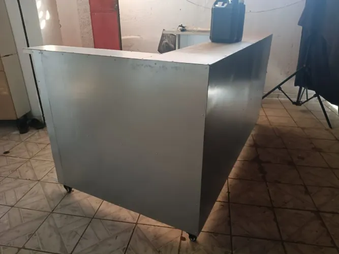 Balcão De Atendimento Galvanizado