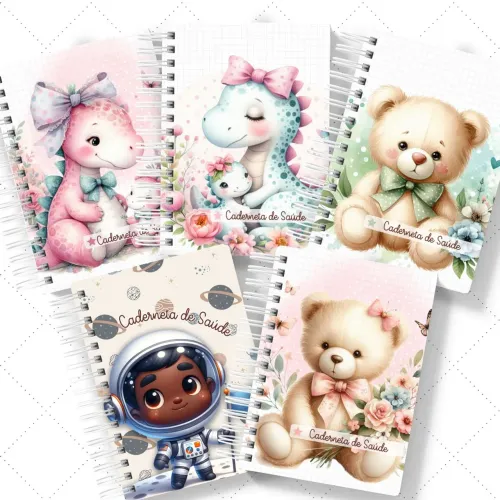 Mamães estão amando essa caderneta personalizada - Veja!