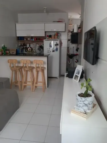 APARTAMENTO MOBILIADO PARA LOCAÇÃO PRONTO PARA MORAR! - cor Carvalho im