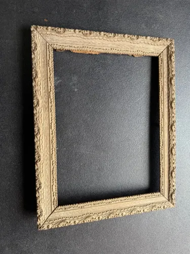Moldura Antiga Barroco Rococó francês , grande 39 x 50