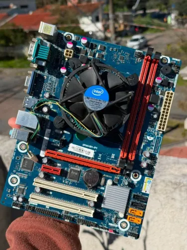 Kit Intel 4ª Geração: Placa-mãe IPMH81-P1 + Pentium G3250 (No Estado / Ler Descrição)