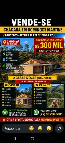 2 casas novas