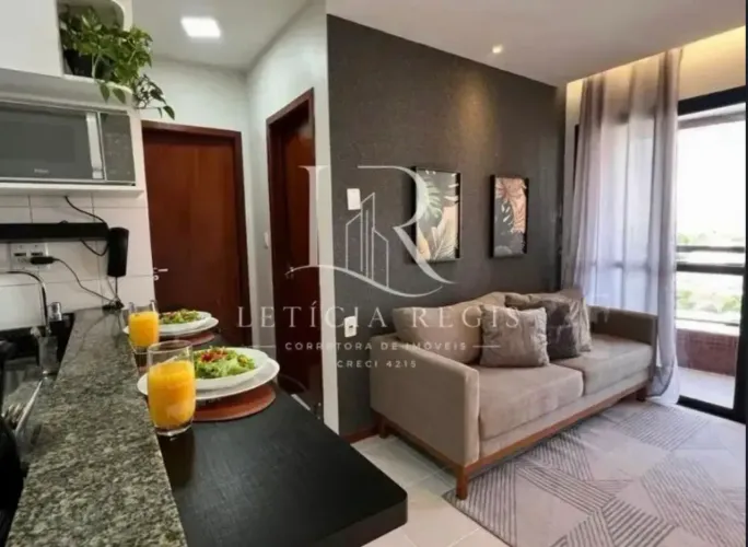 Ed. Rio Miño 2 Dormitórios | Vista Panorâmica | 55m² | 100% Mobiliado - Nazaré