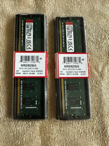 Memória ram 8 gb ddr4 3200 mhz