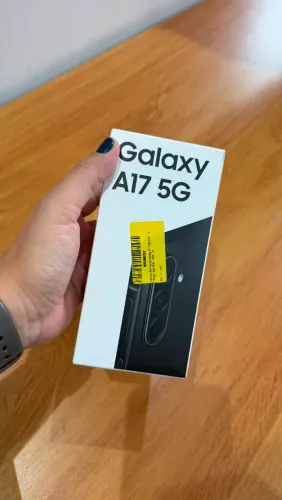 GALAXY A17 128G 5G LACRADO! PRETO! ACEITAMOS CARTÕES