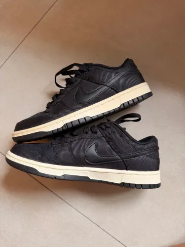 Tênis Nike Dunk Feminino Black Canvas Tam. 38