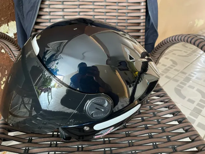 Capacete new liberty aberto