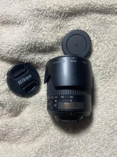 VENDO LENTE 55-200MM PARA CÂMERA NIKON