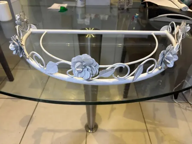 Dossel com cortinado para berço