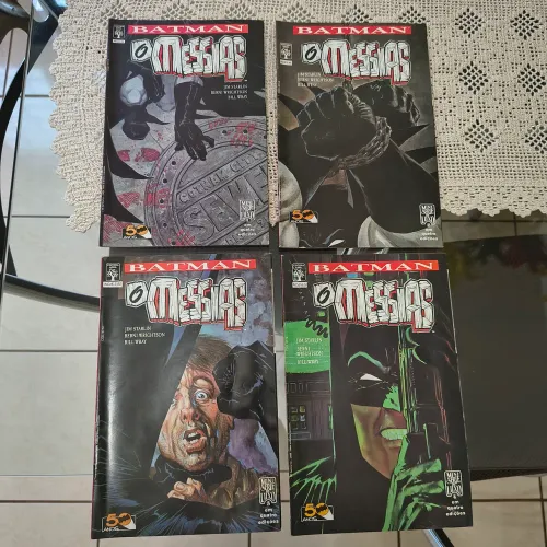 BATMAN: O MESSIAS - MINISSÉRIE COMPLETA (EDIÇÕES 1 A 4)