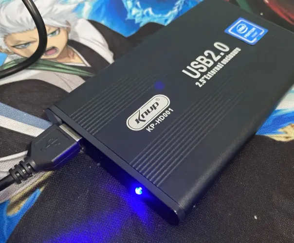 hd externo de notebook 1 TB funcionando normal!
