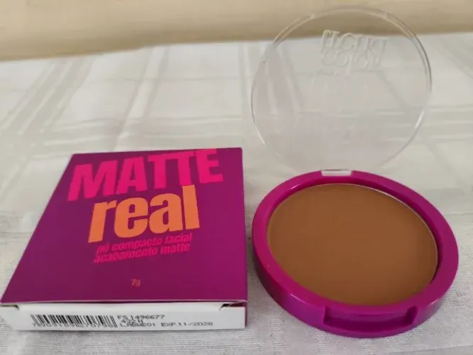 Pó Compacto Facial Matte Real Avon