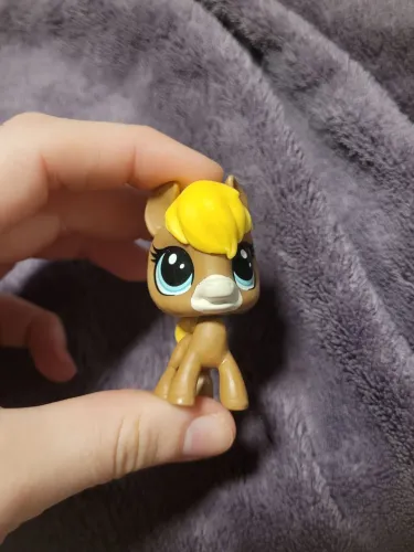 Littlest Pet Shop Cavalo Potro Foal Original Hasbro LPS