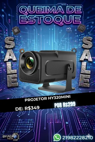 Projetor HY320 Mini 4K
