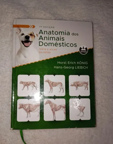 Livro Anatomia dos Animais Domésticos 7° Edição