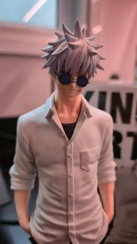 Action Figure Original Satoru Gojo, Jujutsu Kaisen, Banpresto Bandai