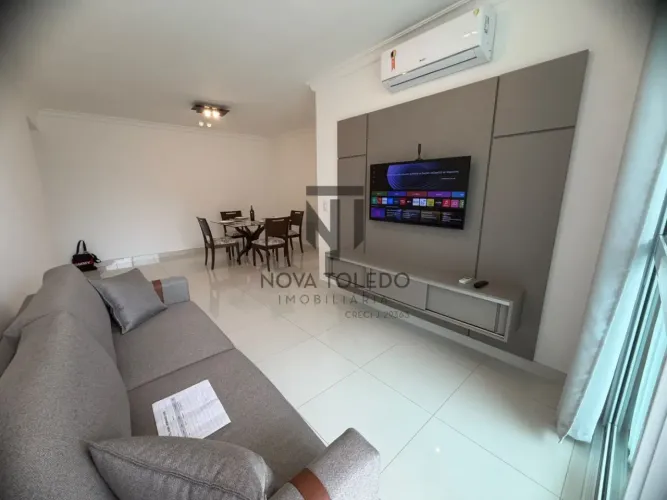 APARTAMENTO PARA LOCAÇÃO 100% MOBILIADO LOCALIZAÇÃO NOBRE - 82m² - 2 DORMITÓRIOS SENDO 1 S