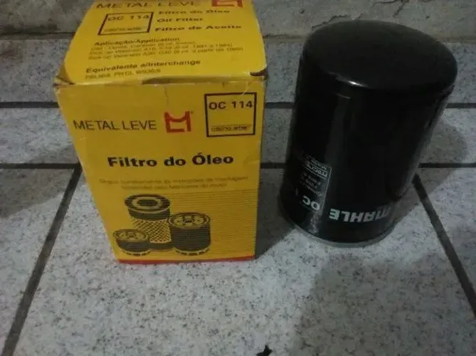 Filtro Óleo Opala 6 cil. Mahle Oc114 