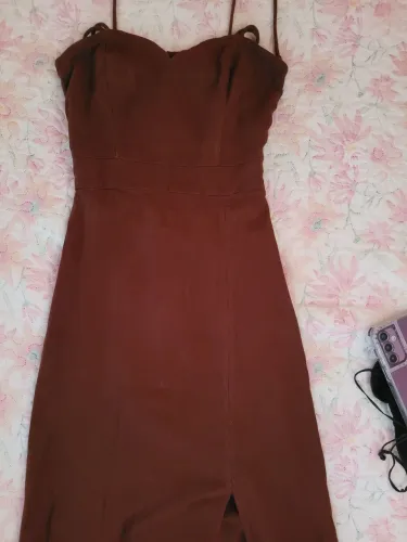 Vestido midi Riachuelo - tamanho P