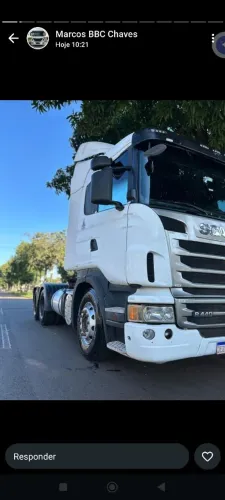 SCANIA R440 6X2 2013 AUTOMÁTICO E CARRETA CÂMARA FRIA RAMDOM