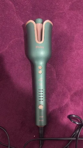 Modelador de cachos - Philco 25mm Rotação Automática Bivolt