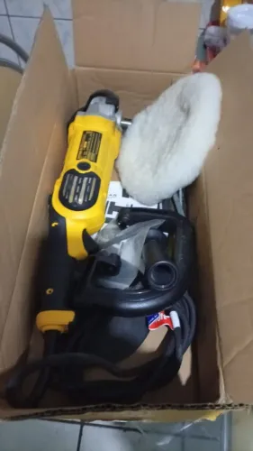 Politriz DeWalt 1.250 W NOVA Politris Polidora Poletris Poletriz Profissional Automotiva