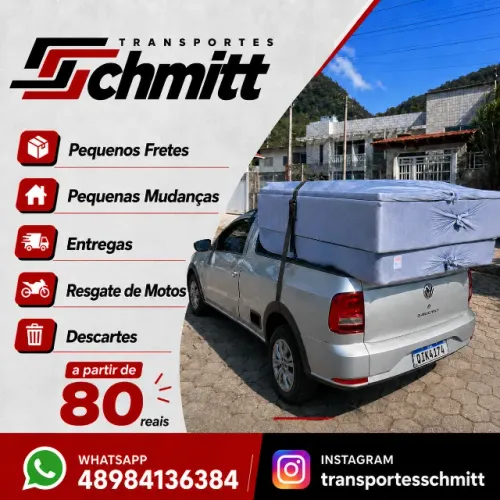 Fretes e frete em São José, palhoça, Biguaçu e Florianópolis 