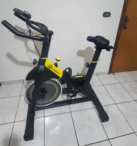 Bicicleta Ergométrica Spinning Gallant Elite Magnética 120kg Roda De Inercia 13kg