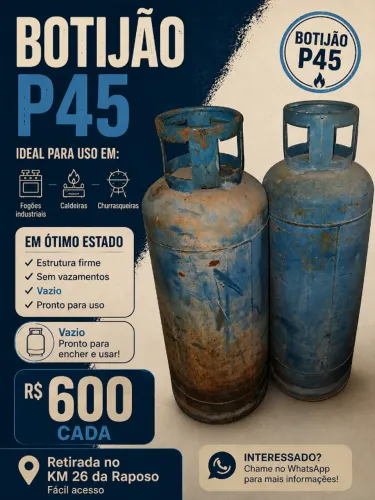P45 vazio - precisa limpar