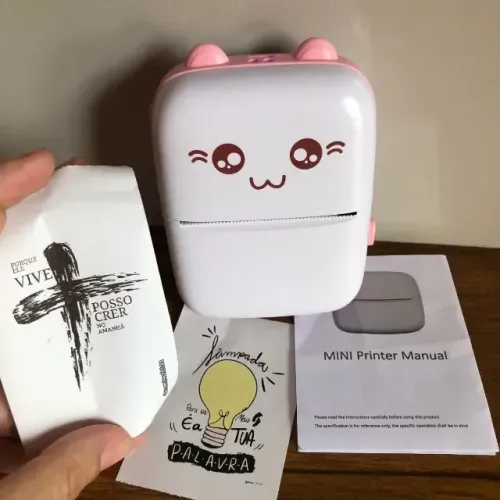 Mini Impressora Térmica Portátil