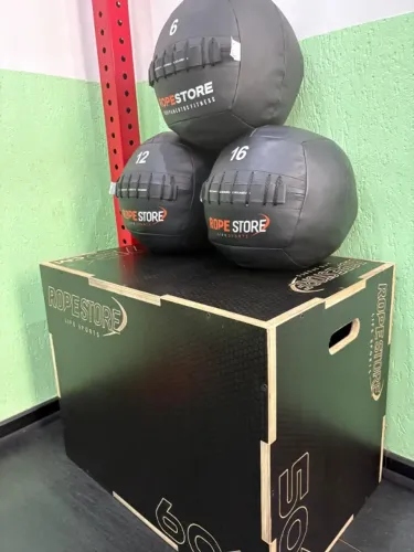 Caixa de Salto + Kit Wall Ball / Ropestore