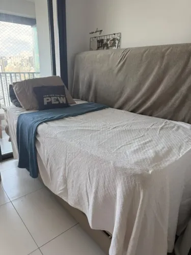 Cama Solteirão Bicama com Baú + 2 Colchões | R$ 900