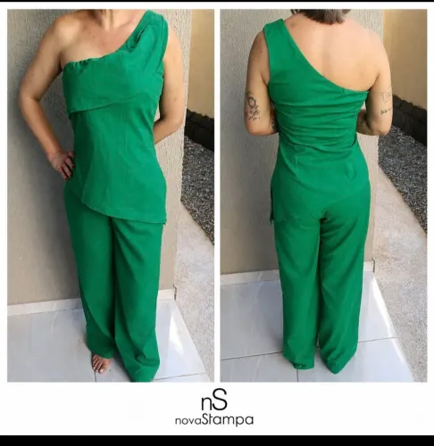 Conjunto nova stampa verde
