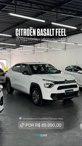 Citroen Basalt Feel 1.0 Flex 6V 5P Mec. 2026