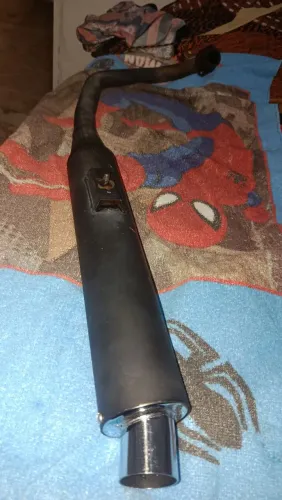 Escapamento fortuna da fan 125 ks 