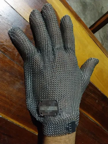 Luva de Aço inox