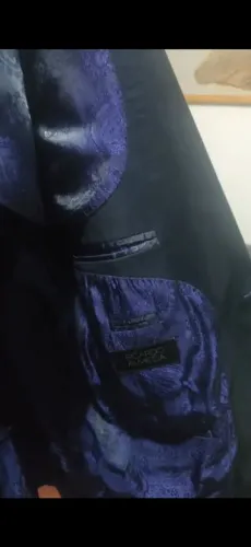 Blazer Ricardo Almeida Azul Marinho ? uso 1 vez, estado de novo
