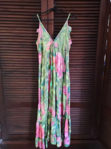 Vestido indiano tamanho único 