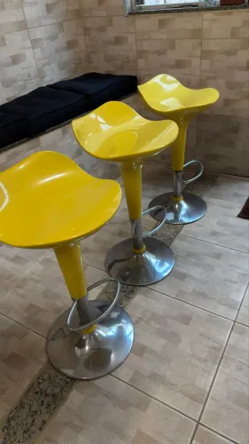 Banqueta banco giratório