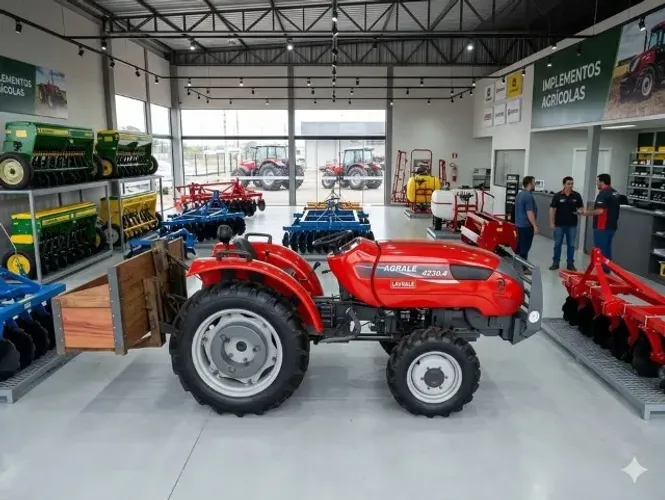 TRATOR AGRALE 4230 4X4 2007 - MÁQUINA FORTE PARA QUEM VIVE NO CAMPO!